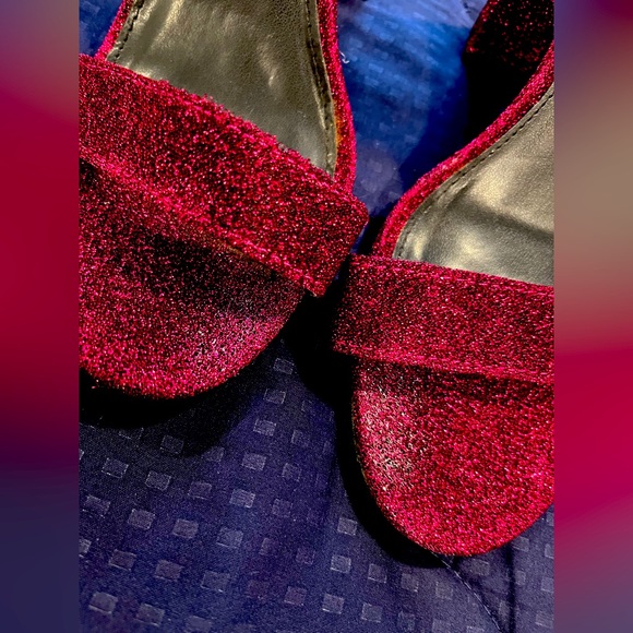 Brash Women’s Chunky Heel Sandal & Handbag Purse Bundle Set Size 8.5 Pink/Purple - Picture 3 of 10